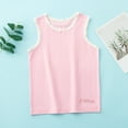 thumbnail image 1 of piuwrlz Children Girls Boys Sleeveles Tank Tops for Toddler Refreshing Vest Pullover Pink Size 3 Years, 1 of 3