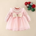 thumbnail image 1 of piuwrlz Kid Girls Unibody Princess Dress Bow Knot Princess Skirt Skirts One Piece Skirt Set Pink Size 3Y, 1 of 6
