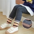 thumbnail image 1 of piuwrlz Kids Winter Plush Pants for Girls Boys Long Thick Velvet Cotton Sweatpants Printed Gray Size 12 Years, 1 of 3