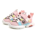 thumbnail image 1 of piuwrlz Lace up Shoes for Children's Grils Sneakers Pink Size 22, 1 of 9