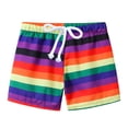 thumbnail image 1 of piuwrlz Short Pants for Children's Boys Girls Single Piece Short Trousers Red Size 3-4 Years, 1 of 3