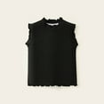 thumbnail image 1 of piuwrlz Summer Sports Sleeveles Vest Baby Girls Boys Quick Dry Tank Tops Fashionable Round Neck Pullover Black Size 12 Months, 1 of 8
