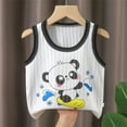 thumbnail image 1 of piuwrlz Summer Sports Sleeveles Vest Baby Girls Boys Quick Dry Tank Tops Pullover Black Size 1 Years, 1 of 3