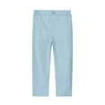 thumbnail image 1 of piuwrlz Sweatpants for Toddler Boy Girls Solid Color Stripe Stripe Children's Pants Blue Size 7-8 Years, 1 of 2
