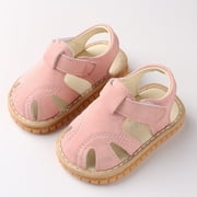 piuwrlz Toddler Antis Slip Shoes For Girls Baobao Shoes Prewalker Princess Shoes Soft Antiskid Soft Sole Babys Shoe Pink Size 17