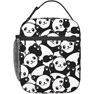 Portable Insulated Lunch Container With Bag, Kawaii Panda Thermal