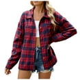 thumbnail image 1 of plaid shirts for women, 1 of 9