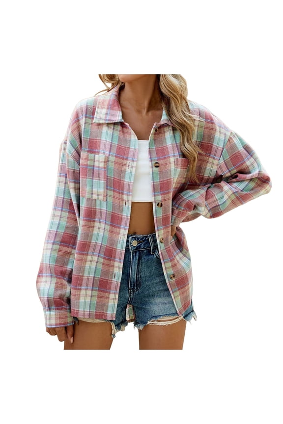 plaid shirts for women