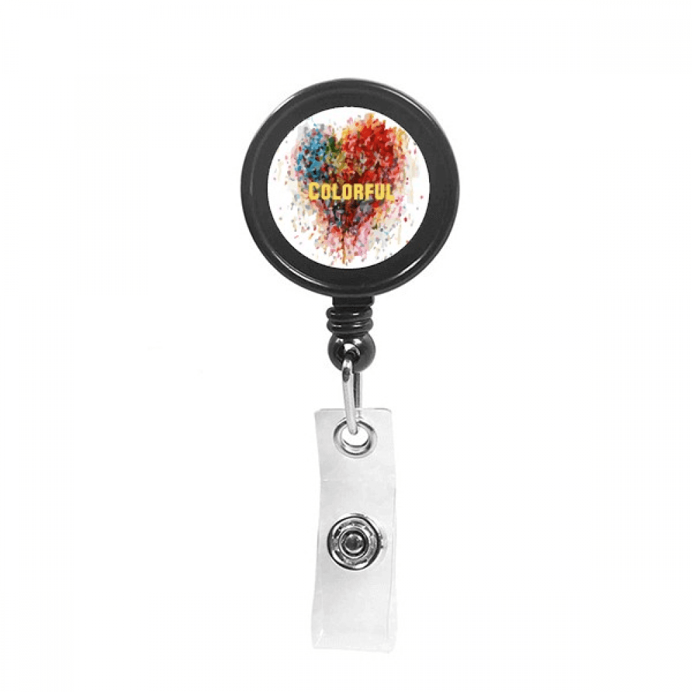 planet day festival celebration Retractable Keychain Badge Holder ID Badge