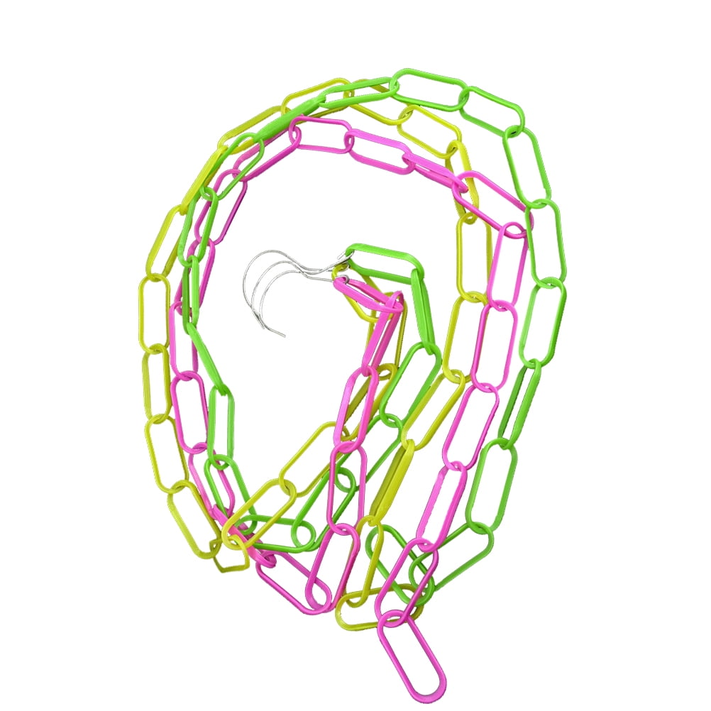 plastic chain hanger 2 Pcs Plastic Chain Hangers Colored Safety Chain Hanging Practical Barrier