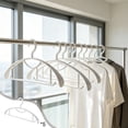 thumbnail image 1 of Plastic Clothes Hangers Set, Seamless Non Slip Thickened Space Saving Closet Hangers for Shirts Pants Coats Drying Racks 5 Pack, 1 of 6