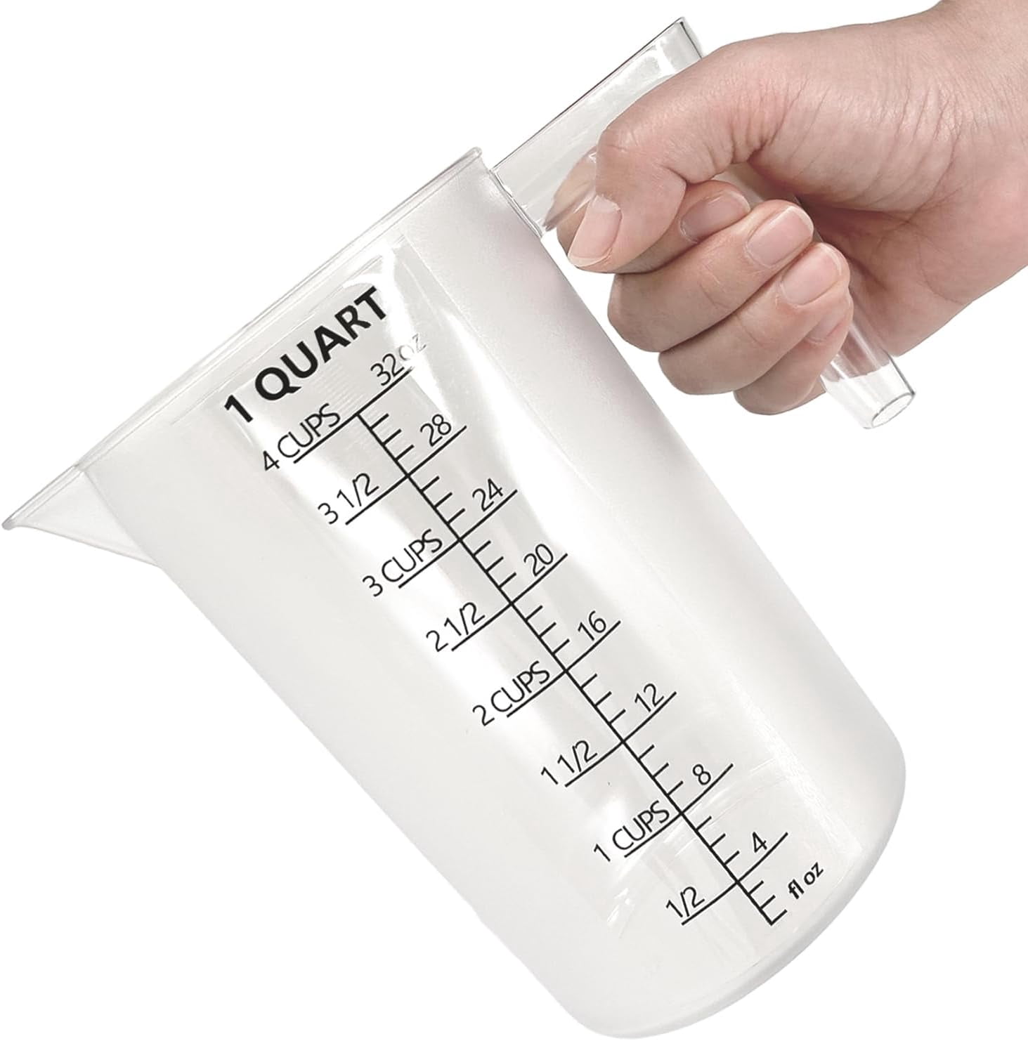 Plastic Measuring Cup with Handle, Pool Chemical Measuring Cup, Plastic ...