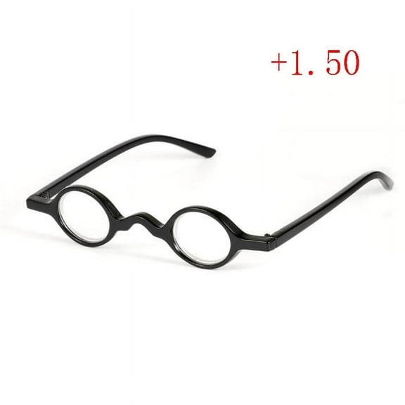 plastic reading glasses retro old age read mirror small glasses round glasses C1I6
