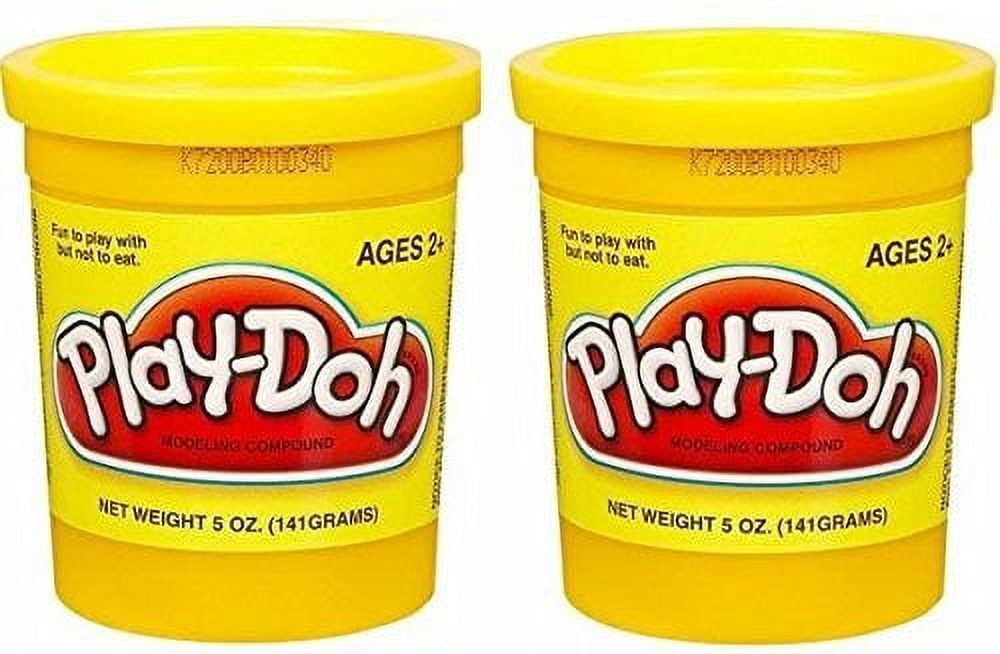 Play-Doh Compound Yellow - Two 5 oz Cans (10 oz) Modeling Dough