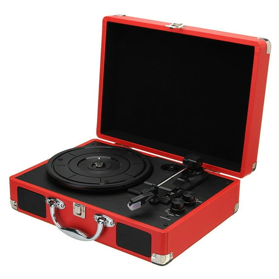 player,/10” /12” Vinyl Player Turntable Entertainment Built-in Bt Function With Built-in Bt Portable Belt-driven Player Belt-driven Player Turntable 7” /10” /12” Player 3-speed Turntable 3 Size 7”