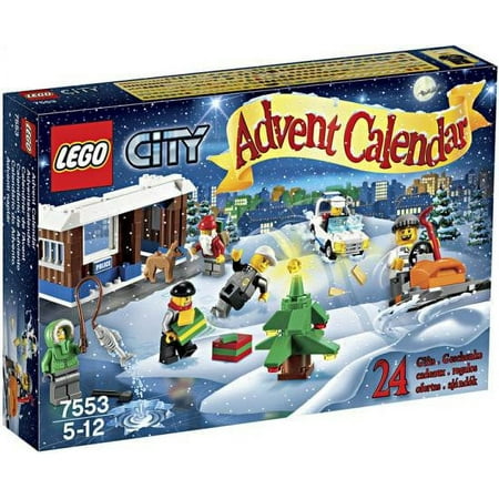 LEGO Playmobil Christmas in the Forest Advent Calendar Interlocking Block Building Set, 95 Count