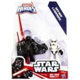 thumbnail image 1 of playskool heroes star wars galactic heroes, darth vader and stormtrooper, 1 of 2
