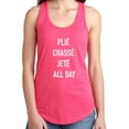 thumbnail image 1 of plié chassé jeté ALL DAY Racerback Tank, 1 of 2