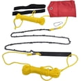 thumbnail image 2 of Rope Chain Saws For High Tree Limb 53 Inch Rope Saw, High Reach Tree Limb Hand Rope Chain Saw, 68 Sharp Teeth Blades On Both Sides Pocket Chainsaw With 2 Extra Handles 2 of 12
