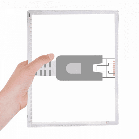 plug socket pattern circuit diagram notebook loose diary refillable journal statiry