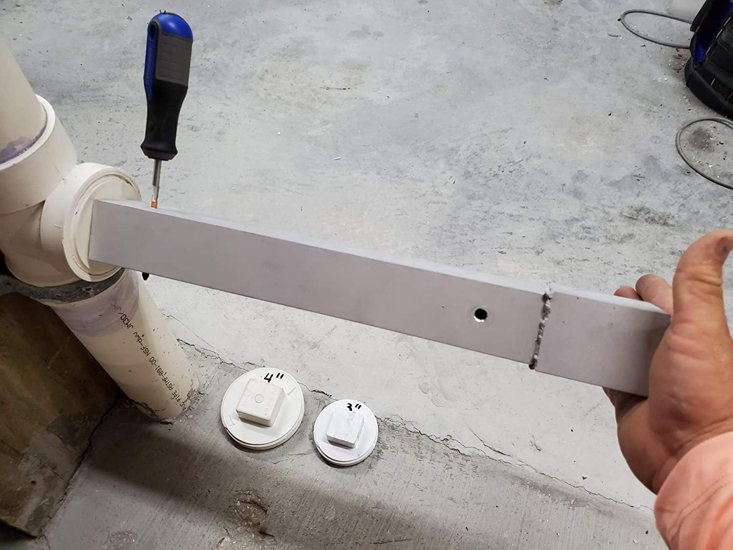 plug wrench for 3 and 4 inch sewer caps clean out sewer plug removal tool