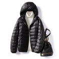 thumbnail image 1 of plus size 5xl 6xl 7xl Women Ultra Lightweight Packable Autumn Winter Warm Jackets 2023  Arrivals Female Slim Short Down Coat, 1 of 6