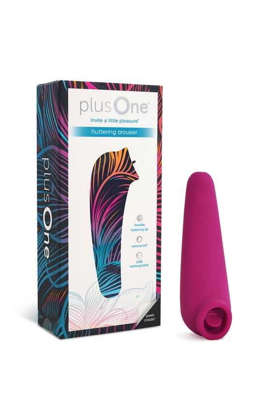 Fluttering Arouser Vibrator, Silicone, 10 Fluttering Patters