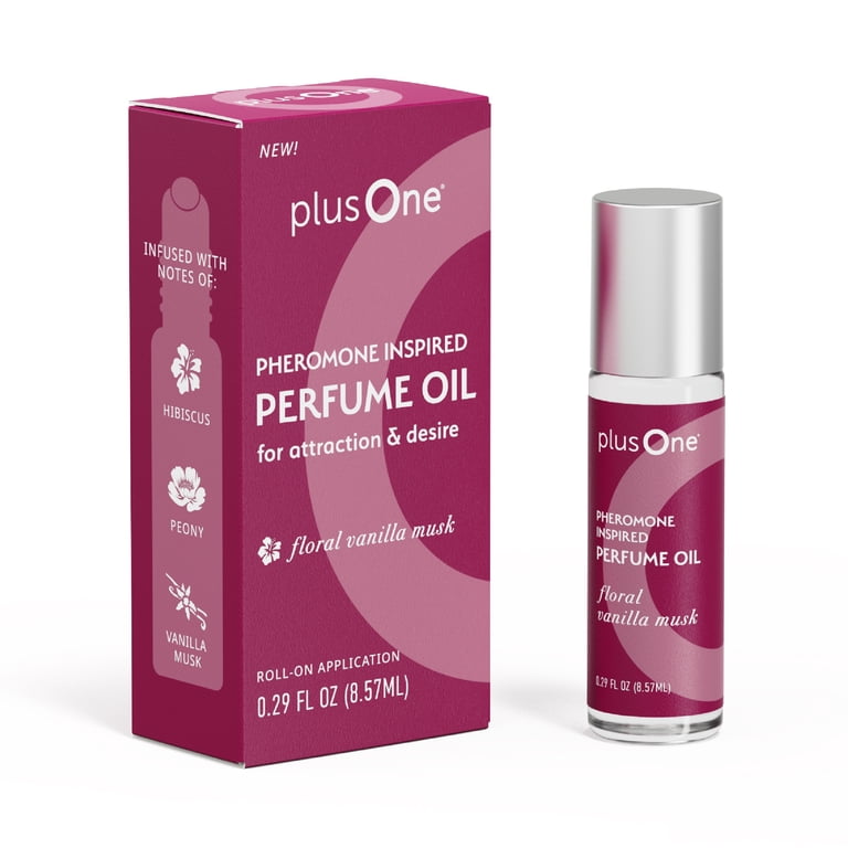 plusOne Pheromone Inspired Perfume Oil – Floral Vanilla Musk