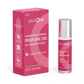 plusOne Pheromone Inspired Perfume Oil Tropical Fruity Floral