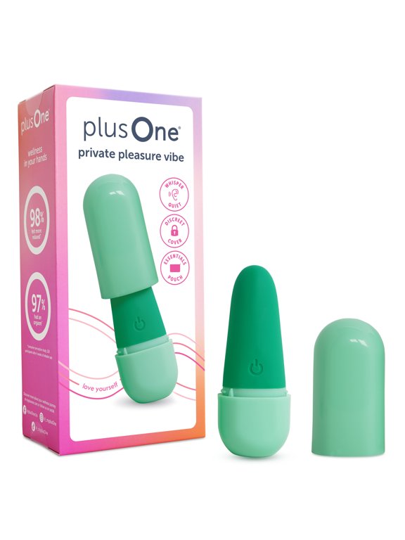 Private Pleasure Vibrator, Whisper-Quiet, Rechargeable