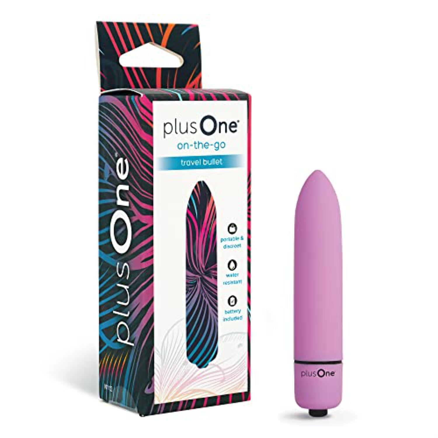 vibrating bullet walmart plusOne Travel Vibrating Bullet, Battery Operated, Personal Mini Body  Massager, Lavender