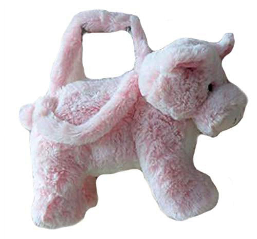 plushies Huggable Animal Purse (Pink Piggy)