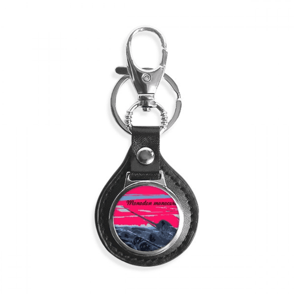 pluvialis donica north art deco fashion key link chain keyholder finder hook metal