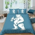 polar bear 3D Printed Duvet Cover Comforter Covers Quilt Cover Bedding