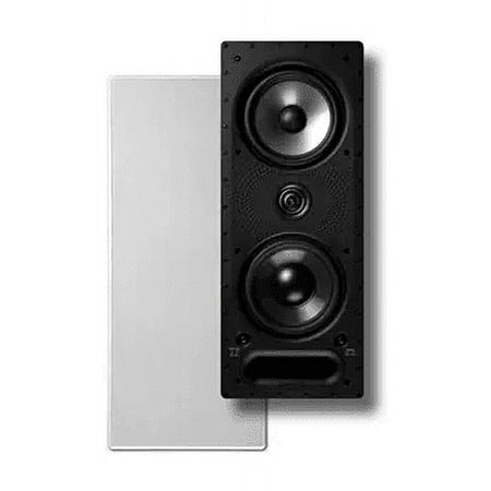 Polk Audio - 6.5" 3-Way In-Wall Loudspeaker (Each) - White