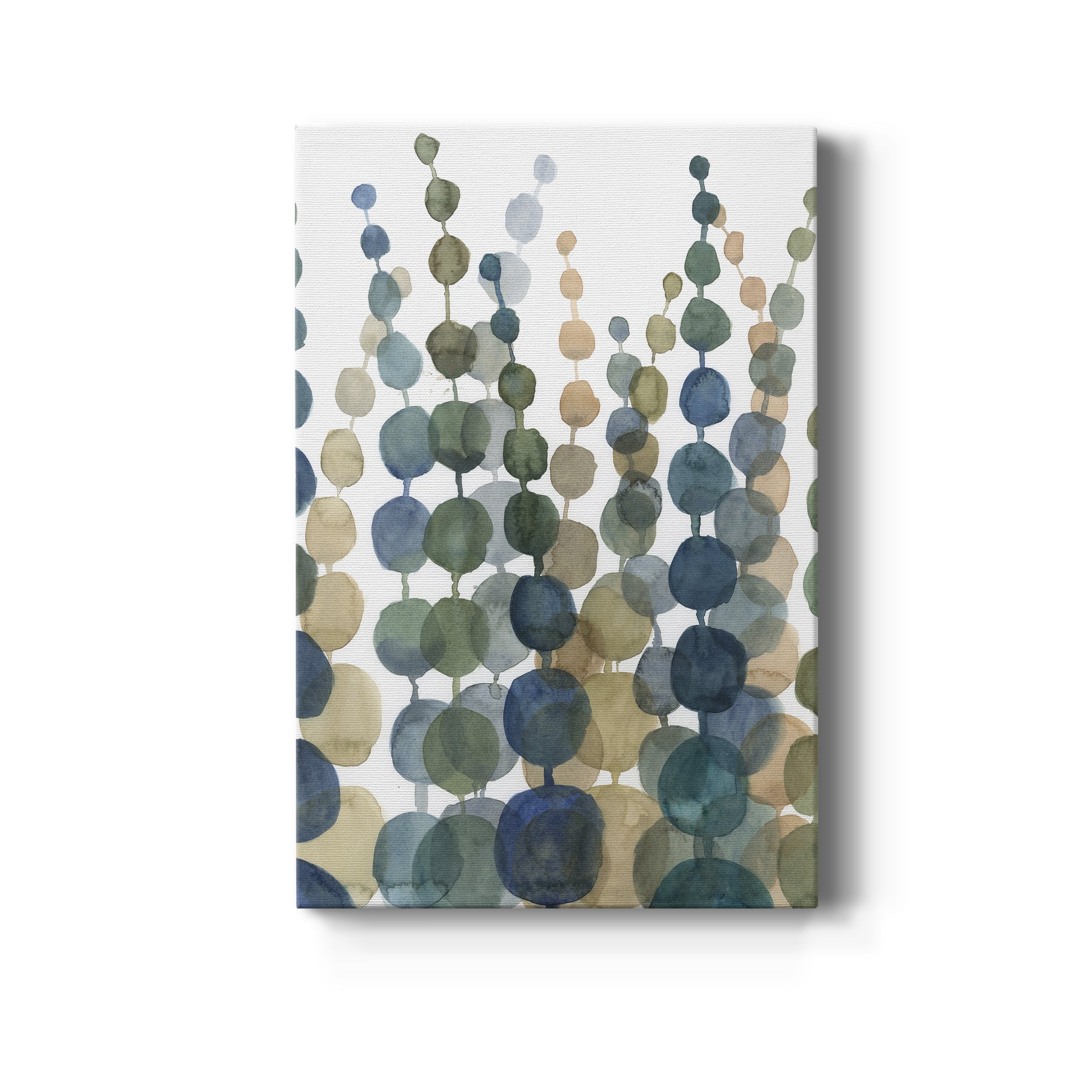 Pompom Botanical II Premium Gallery Wrapped Canvas - Ready to Hang