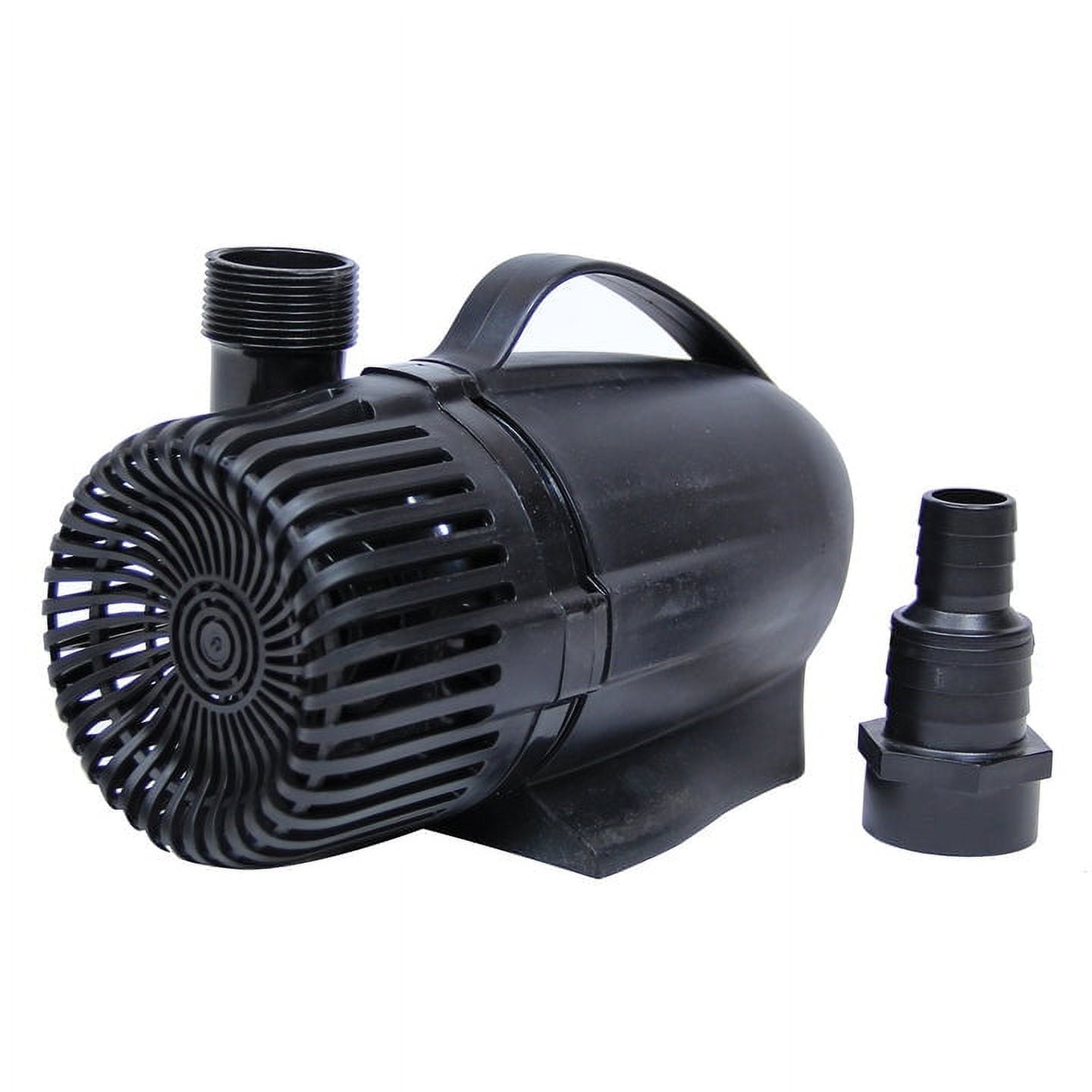 Black 1 HP Epoxy Encapsulated Waterfall Pump