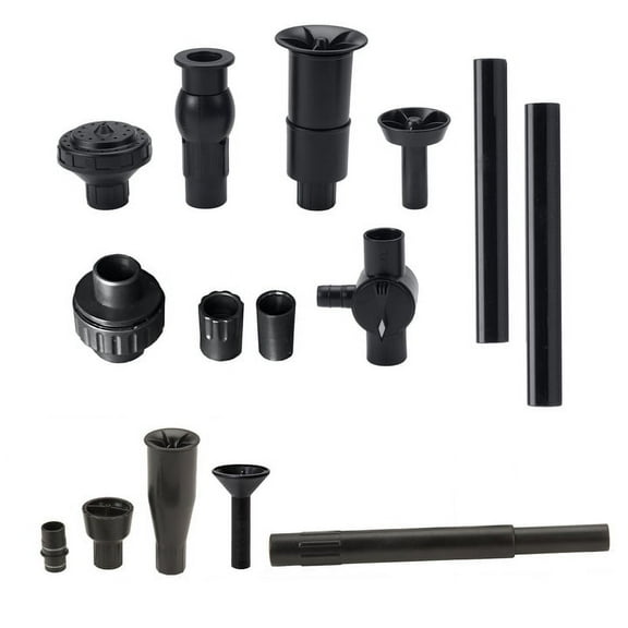 pond boss Complete Pond Nozzle Kit - Black