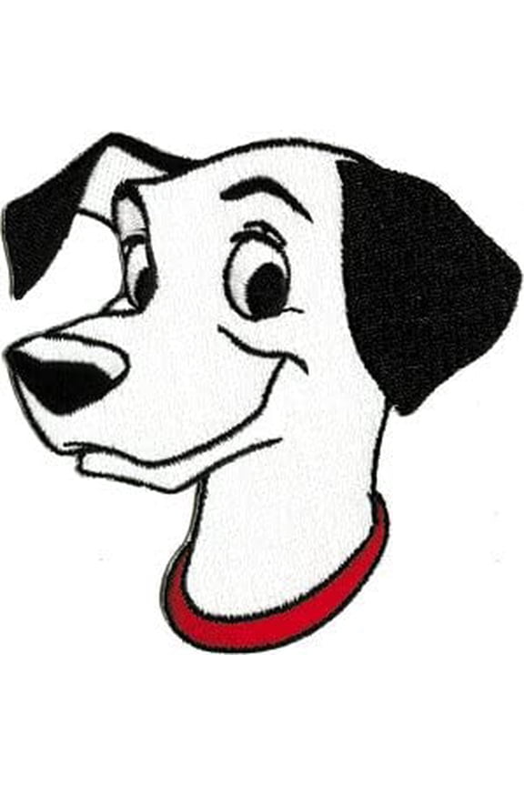 Pongo 101 Dalmatians Patch Dad Dog Disney Movie Character Pet Iron-On Applique