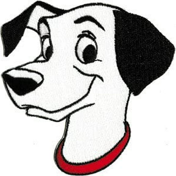 Pongo 101 Dalmatians Patch Dad Dog Disney Movie Character Pet Iron-On Applique