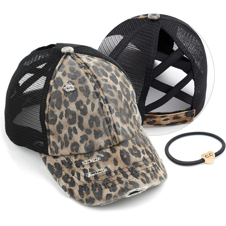 ponycap messy high bun ponytail adjustable glitter mesh  display picture 3