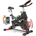 thumbnail image 1 of LNOW Exercise Bike Magnetic Resistance Indoor Cycling Bike for Home Cardio Workout Cycle Bike Training 350lbs, 1 of 10