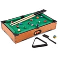 thumbnail image 1 of MAGDANA Mini Pool Game Table Set for Kids and Adults with Balls, Chalk, and Triangle Rack, 1 of 8