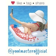 Poolmaster American Stars Paradise Chair Inflatable Swimming Pool Float