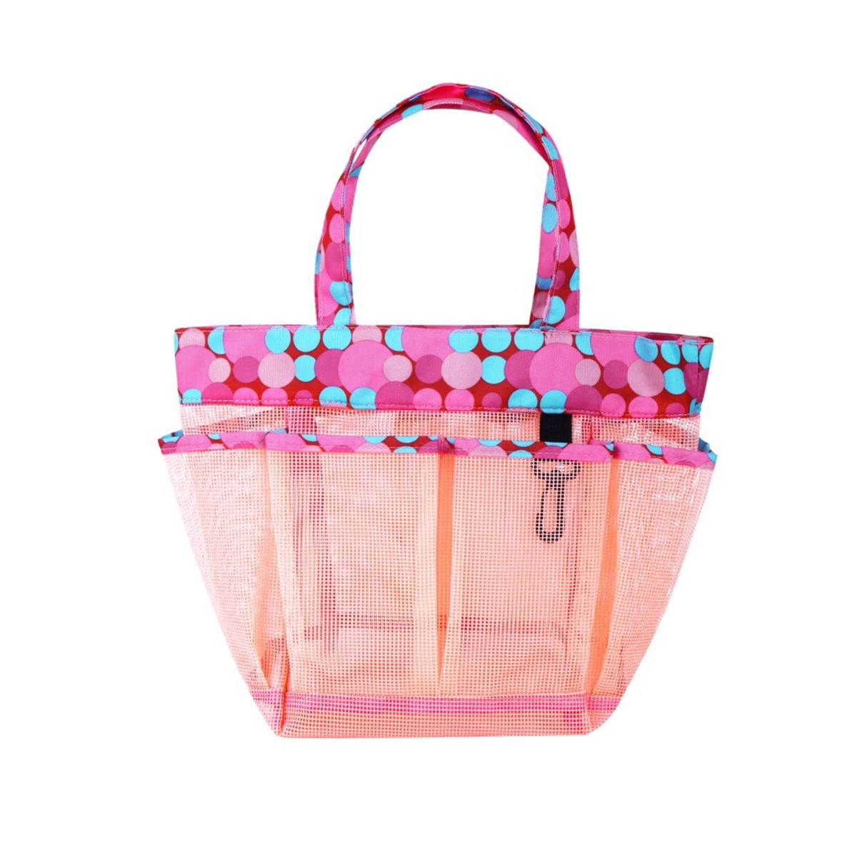 portable bag Portable Mesh Storage Pocket Quick Dry Shower Tote Bag
