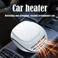 thumbnail image 1 of portable heater battery powered small ceramic heater 12V Car Heater Cold And Warm Air Defrost Portable Car Heater Defrost Snow Heater portable water heater portable heater cordless, 1 of 6
