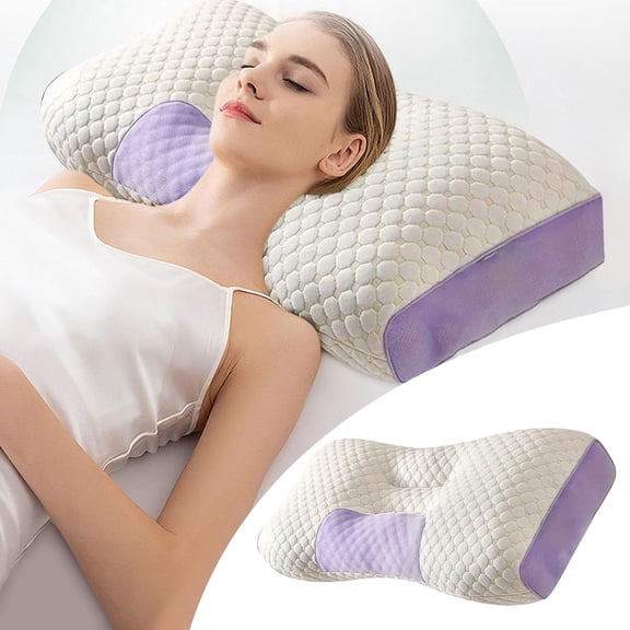 posture pillow Cervical Neck Pillow for Side Sleepers,Soft Posture Pillow Memory Foam Contour Support