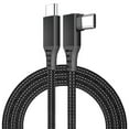 thumbnail image 1 of potrochi 5A USB C Cable 20FT, USB C Charger Cable, Right Angle Fast Type C Cable Fits, Type C to Type C Cable, Right Angle Super Fast Charging USBC to USBC Cord, 1 of 6