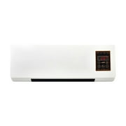 potrochi Air Conditioner and Heater, Wall Mounted Air Conditioner Heating Use, Air Conditioning Hot Fan Household Wall Hanging Air Conditioner with Remote Control, Wall Mounted Heating Machine