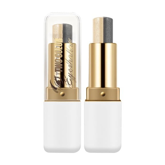 potrochi Beauty and Personal Care for Women, Waterproof Eyeshadow Stick With Finish White Brown Gradient EyeShadow Pencil For Long-Lasting Glitter Makeup Create Eye Makeup 4.5g, F